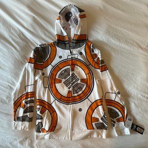 NWT Disney Star Wars BB8 Hoodie